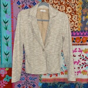 MAURICES Textured Gold/Tan Blazer